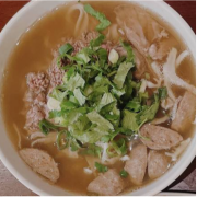 Combination Rice Noodle Soup