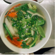 Crispy Chicken Noodle Soup