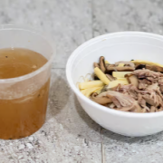 Egg Noodle with Crispy Chicken and Vegetables