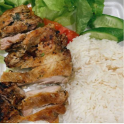 Rice with Grilled Chicken