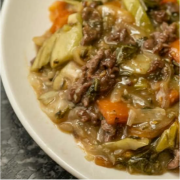 Stir Fried Beef with Mustard Pickle