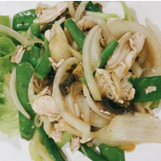 Stir Fried with Ginger and Shallot Sauce